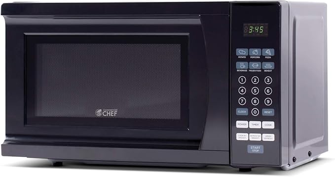 Commercial Chef Countertop Microwave Oven