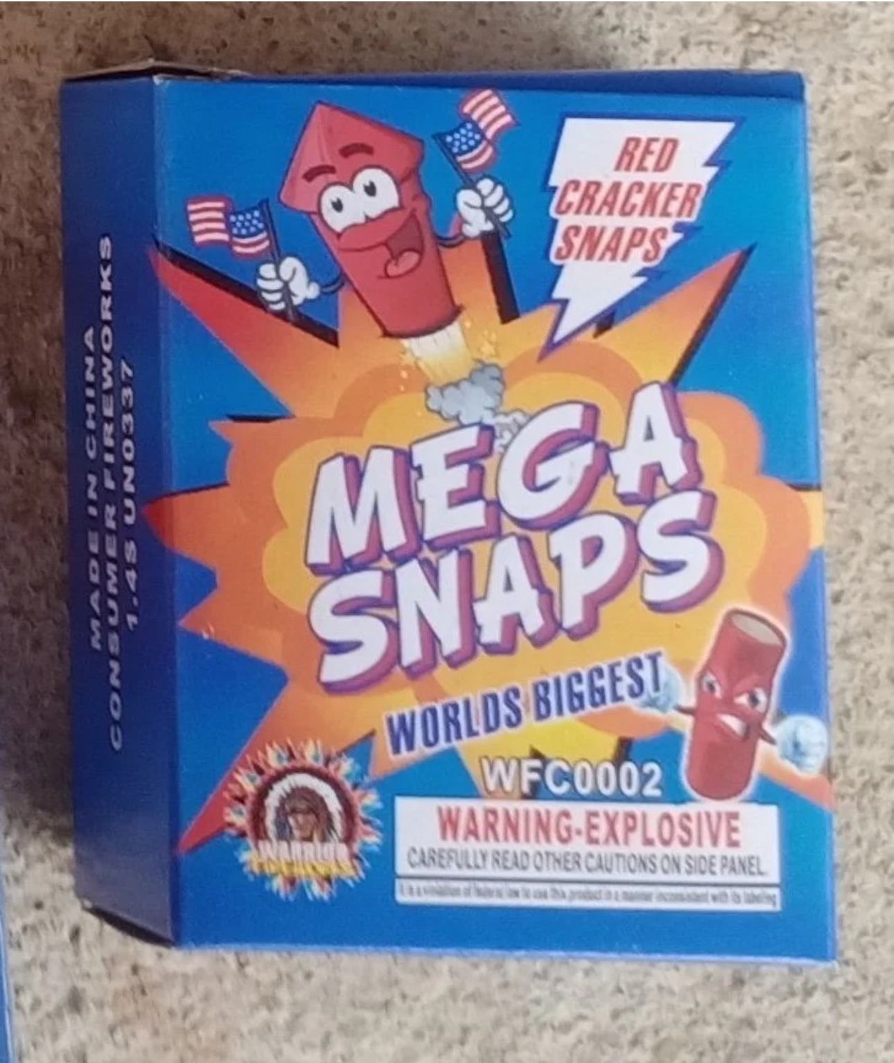 Mega Snaps pack, 15 per box