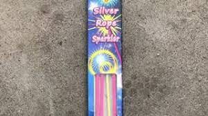 Silver Rope Sparklers